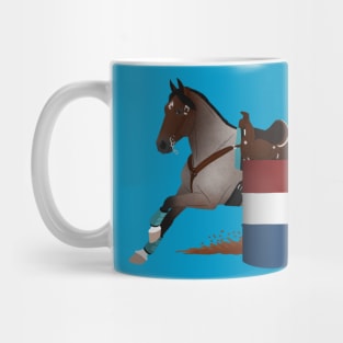 Bay Roan Barrel Racer - Equine Rampaige Mug